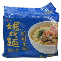 維力 媽媽麵 蛤蜊海鮮風味(80g*5入) [大買家]