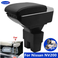 For Nissan NV200 Armrest Box For Nissan NV200 Evalia Car Armrest Storage Box Interior Dedicated Retrofit parts Car Accessories