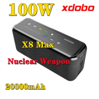 XDobo X8 Max 100W Bluetooth Speaker Home Theater Wireless TWS Stereo Surround Bass Speaker Outdoor Portable Waterproof Speaker