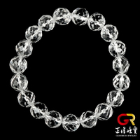 白水晶 極品角度白水晶 10mm 白水晶手珠 日本彈力繩 正佳珠寶