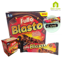 印尼 Fullo Blasto芙洛香脆米餅/大魔法爆漿巧克力棒 (盒裝15入)買5盒送1盒 巧克力口味
