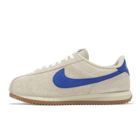 Nike 阿甘鞋 Wmns Cortez Vintage 女鞋 米白 沙色 藍 復古 麂皮 休閒鞋 FJ2530-101