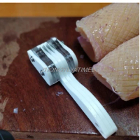 Squid cutting knife, abalone and octopus cutting knife, pork loin and pig skin grate knife, meat cutting tools, kitchen tools