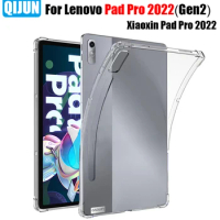 Tablet Case For Lenovo Pad Pro 2022 11.2" Gen 2 TPU Transparent Silicone soft Cover Airbag All-inclusive protection Xiaoxin Pad