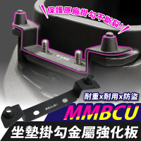 【XILLA】SYM MMBCU 158 專用 不鏽鋼坐墊掛鉤強化支架 馬桶補強片 安全帽掛鉤(防止坐墊斷裂 擴增掛物空間)