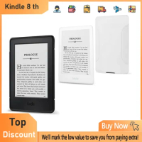 Original Kindle 8th E-Book Reader Ink Touch Screen Ebook Without Backlight E-ink 6 inch Supports Multiple Languages Ebook Reader