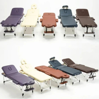 Portable single person folding bed metal beauty massage bed can be converted into a headrest, sofa furniture GN325TB