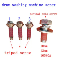 For Samsung LG drum washing machine tripod screw bolt stainless steel central axis fixed parts