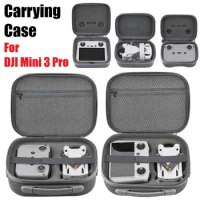 For DJI Mini 3 Pro Storage Bag Carrying Case Remote Controller Battery Drone Body Handbag for DJI Mini 3 Pro Accessory Grey