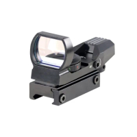 Rail Riflescope Red Dot Holographic Hunting Optics Sight Reflex Reticle Tactical Scope Hunting Gun Water Gun Sight Accessories
