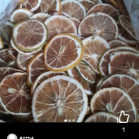 Round Slice Dried Lemon 25g - Lemon Kering - Irisan Jeruk Lemon Kering - Vacum pack