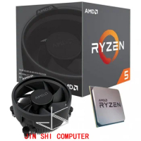 Nuevo AMD Ryzen 5 3400G R5 3400G 3,7 GHz cuatro núcleos ocho hilos 65W CPU procesador YD3400C5M4MFH Socket AM4 con ventilador Or