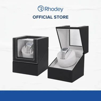 Rhodey Watch Winder Pemutar Jam Tangan Otomatis 1 Slot Dual Power 13cm - IG-160