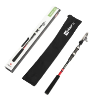 【RONIN 獵漁人】Huerco VR180-10 萬用振出竿(偷跑竿 路亞竿 淡海水通用 玻璃纖維實心尾)