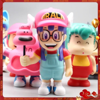 9pcs Dr. Slump Series Figure Arale Anime Figures Cute Arale Statue Model Doll Collection Desk Decoration Kids Toy Birthday Gifts