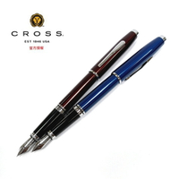 CROSS 高雲系列 藍琺瑯白夾/紅琺瑯白夾 鋼筆 AT0666-9FS/AT0666-10FS