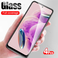 4Pcs Tempered Glass For Xiaomi Redmi Note 12S 4G 6.43'' Note12 S S12 Note12S 2303CRA44A Screen Protector Case Radmi Redmy Readme