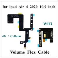 1Pcs Volume Button Key Microphone Flex Cable Replacement For iPad Air 4 2020 10.9 Inch Air4 Repair Parts