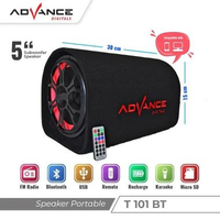 ORIGINAL Speaker Advance T101 BT Bluetooth Portable Subwoofer 5inch / Speaker Aktif T101BT AC/DC