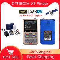 GTMEDIA V8 Finder Digital Satellite TV Signal Finder HD DVB-S2 High Definition 3.5" LCD Satellite Finder MPEG4 Freesat V8 Finder