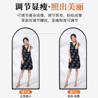 全身穿衣鏡家用女生臥室落地鏡ins風小型掛墻化妝網紅大試衣鏡子