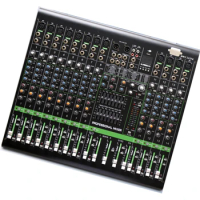 Accuracy stands Professional 12 channel audio stereo mixer with digital sound card DJ mixer