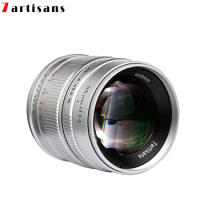 7artisans 55mm F1.4 Large Aperture Camera Lens Portrait MF Prime Lenses for Sony E a6600 a6100 M4/3 mount GX9 G9 Free Shipping