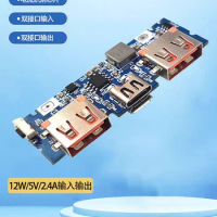 Type-c Mobile Power Booster Module Power Bank Power Board DIY Main Board 5V2.4A