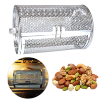 Sangkar Panggangan Berputar, Keluli Tahan Karat, Berputar 360 Darjah, Peti Deposit Keselamatan Mesin