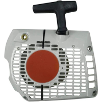Chainsaw Recoil Rewind Starter - Pull Start Assembly For Stihl MS341 MS361 11350802102 1135-080-2102