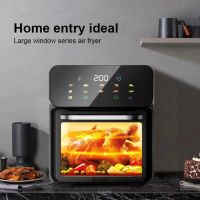 Nồi Chiên Không Dầu AIR FRYER 15 Lít (Nút Cảm Ứng) và Nồi Chiên Không Dầu Camel 10 Lit