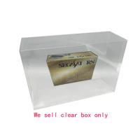 Transparent PET cover box for SEGA Saturn SS game console colorful box big box storage display box