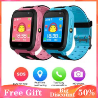 Q10 Children's Smart Watch SOS Phone Watch Smartwatch For Kids With Sim Card Photo Waterproof IP67 Kids Gift For IOS Android
