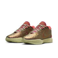 【NIKE 耐吉】籃球鞋 男鞋 運動鞋 包覆 緩震 LEBRON XXI EP 粉綠 FN0709-800