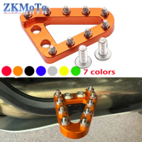 Motorcycle Rear Foot Brake Pedal Lever Step Tip Plate For KTM SX SXF -XC XCF XCW EXC Husqvarna TC TE FC 125 150 250 350 450 500