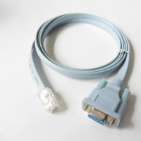 RJ45 Male TO RS232 DB9 COM Port Network Serial Female Cable Network Adapter Cable 1.8M For Switch Router