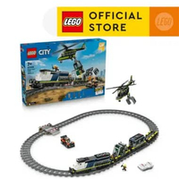 LEGO City 60508 Police Train Heist (1313 Pieces), Mainan Anak Laki-Laki, Mainan, Mainan Block
