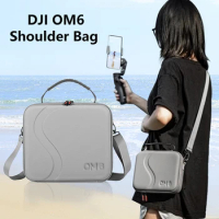 STARTRC Portable Storage Bag For DJI OM6 Carrying Case Travel Shoulder Bag Hangbag For Osmo Mobile 6 Handheld Gimbal Accessories