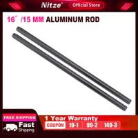 NITZE 15MM ALUMINUM ROD 16”/400 MM (PAIR) - R15-400
