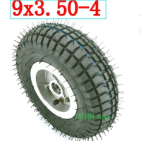 9X3.50-4 wheel Electric scooter 4 inch rims with pneumatic tire tyre for Gas Scooter Pocket Bike Electric tricycle
