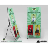 Cetak X Banner Sidang Banner Wisuda Tema Netflix, X Banner Wisuda Tema Threads, X Banner Wisuda Tema