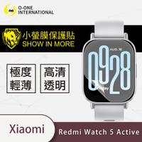 O-one小螢膜 Redmi紅米 Watch 5 Active 手錶保護貼 (兩入) 犀牛皮防護膜 抗衝擊自動修復