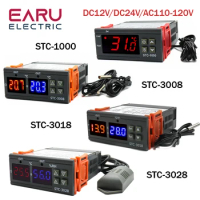 STC-1000 STC-3008 STC-3018 STC-3028 LED Digital Temperature Controller Thermostat Thermoregulator Incubator 12V 24V 110V 220V