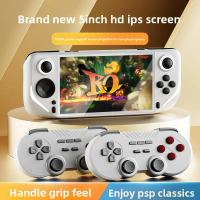 E6 Handheld Gaming Console - PSP Arcade, 5-Inch Full-Fit ESports Gaming Console with Android System,
