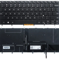 English US Laptop Keyboard For Dell 9370 9375 9360 9380 XPS13 7390 P82G