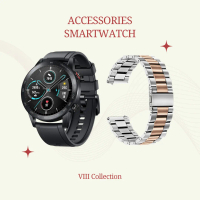 STRAP STAINLESS STEEL UNTUK SMARTWATCH HUAWEI HONOR WATCH MAGIC 2 46MM - VIII Collection
