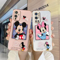 Cute Mickey Minnie Mouse Cover Smooth E-TPU Phone Case Oneplus 8 8T 9 NORD CE 3 MOTO G8 G9 G22 G30 G50 G52 G60 G Stylus 5G Case