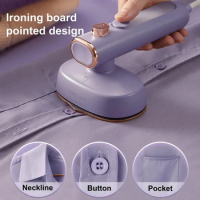 New 350W Handheld Steam Iron Mini Garment Steamer Ironing Machine Electric Iron Portable Rotary Folding Iron Machine