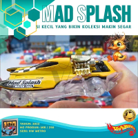 Mainan Original Hot Wheels Fantasy Cars 2023 Mad Splash - Mobil Diecast Miniatur Speedboat Fantasi U