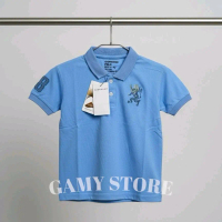 KAOS KERAH GIORDANO KIDS BORDIR 3D LION PREMIUM | POLO SHIRT GIORDANO KIDS PREMIUM QUALITY